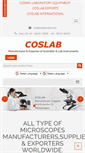 Mobile Screenshot of coslabindia.com